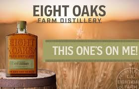 Logo for Eight Oaks Farm Distllery, a PA distillery