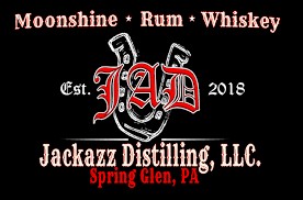 Logo for Jackazz Distilling, a PA distillery