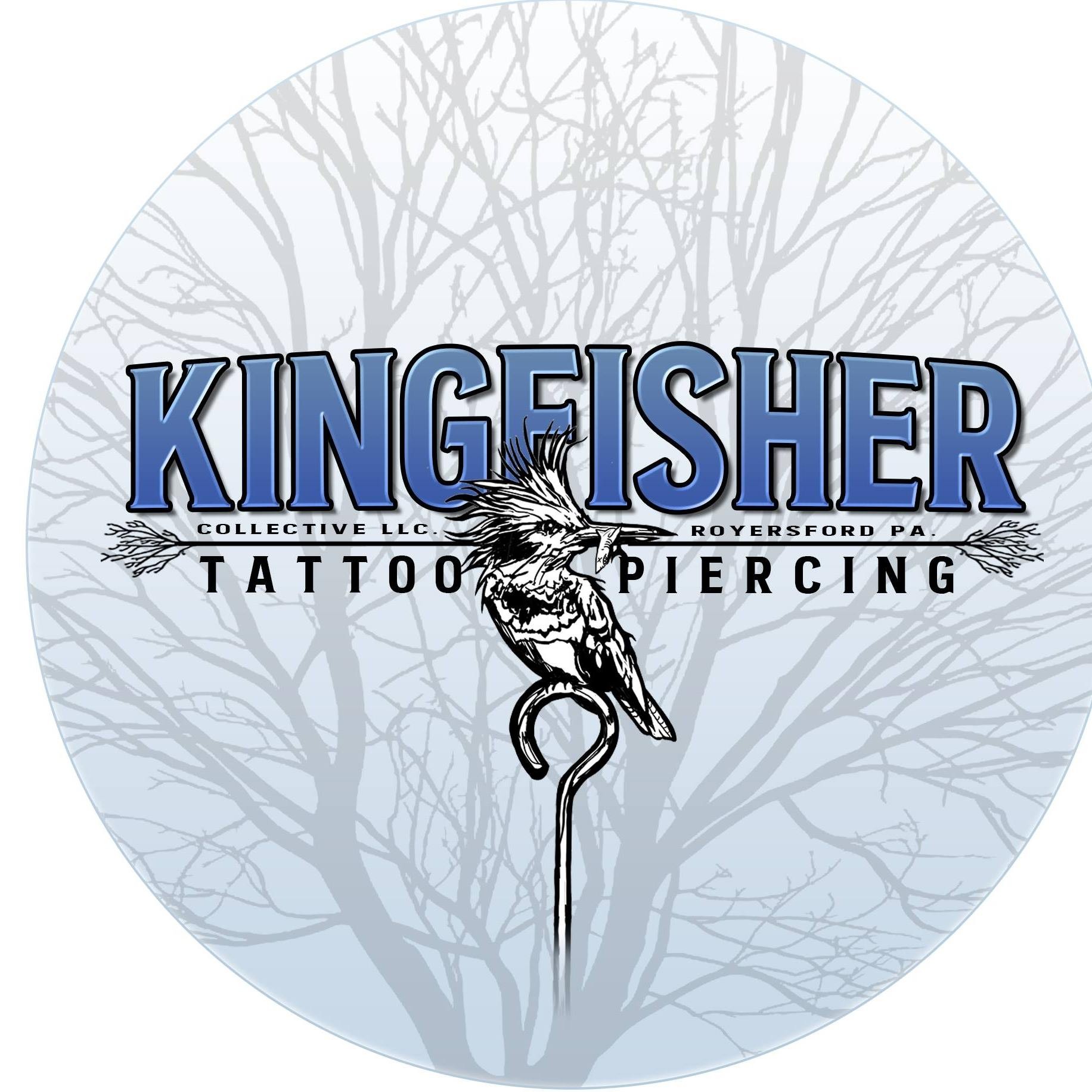 logo for Kingfisher Tattoo & Piercing studio pa